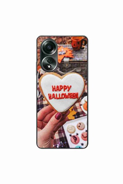 OEM Husa compatibila cu Oppo A58 4G Silicon Gel Tpu Model Happy Halloween Coo...