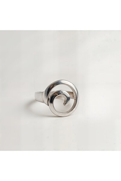 Oria Jewelry 925 silver spiral ring