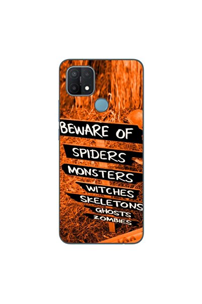 OEM Husa compatibila cu Oppo A15 si A15s Silicon Gel Tpu Model Halloween Bewa...