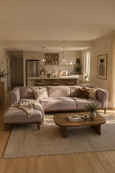 İYENA HOME LİVİNG Köşe Koltuk Pierro Modern Köşe Koltuk Takımı