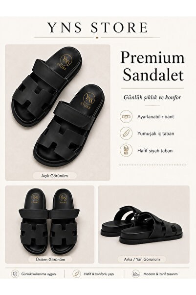 YNS STORE Ynh Sandelet Black