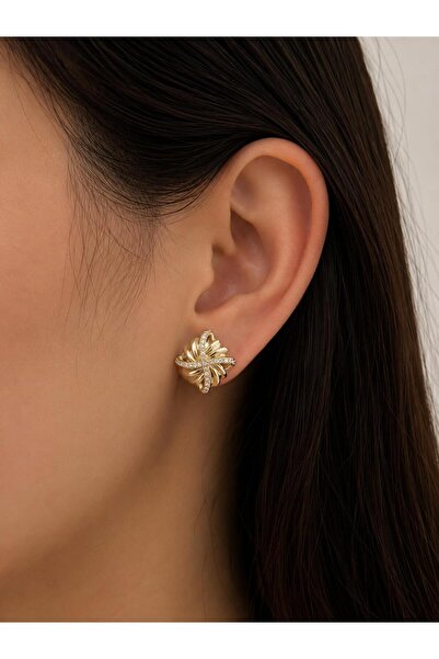 XUPING JEWELRY Zircon Stone Vintage Model Xuping Steel Earrings