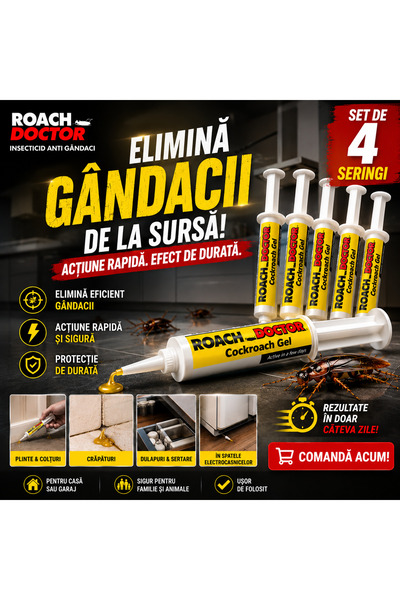 OEM SET 4X SERINGI INSECTICID ANTI GANDACI (RO-V10) (ZVN)