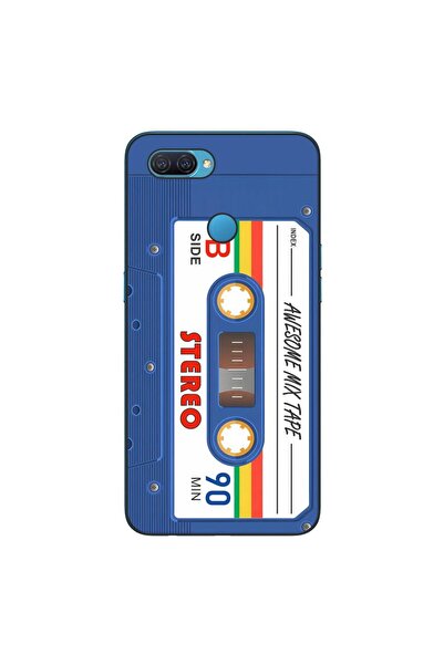 OEM Husa compatibila cu Oppo A12 Silicon Gel Tpu Model Caseta Vintage Mix Tape