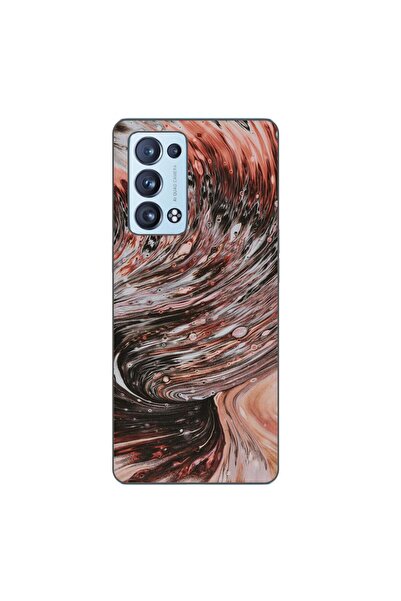 OEM Husa compatibila cu Oppo Reno6 Pro 5G Silicon Gel Tpu Model Copper Stream