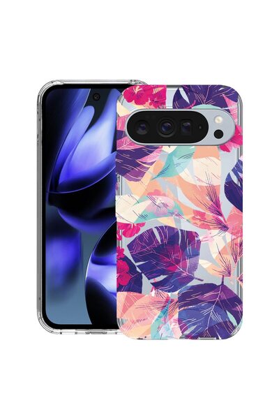 bestcase ¬Æ Husa pentru Google Pixel 10 / Pixel 10 Pro cu Design Tropical Flo...