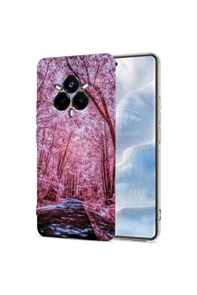 bestcase Husa pentru Realme 14 Pro 5G, BestCase¬Æ Clear Silicon 2MM, Cherry B...