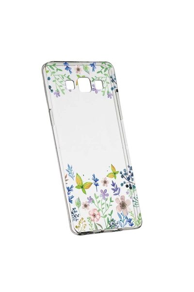 bestcase Husa Silicon, Transparent, Slim, ButterFly - Flowers 95, Huawei MATE 10
