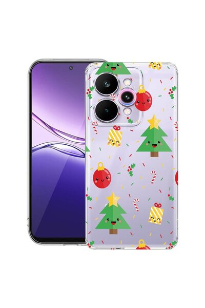 bestcase Διαφανής Λεπτή Θήκη Σιλικόνης Συμβατή με Realme 15 / 15 Pro, Χριστου...