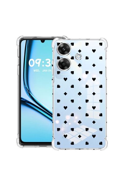bestcase ¬Æ Husa Anti Shock pentru Realme Note 60 / Note 60X cu Design Simple...