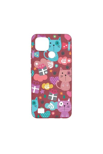 bestcase Θήκη σιλικόνης, Συμβατή με Realme C21, Χαριτωμένο Γατάκι, Ανθεκτική ...