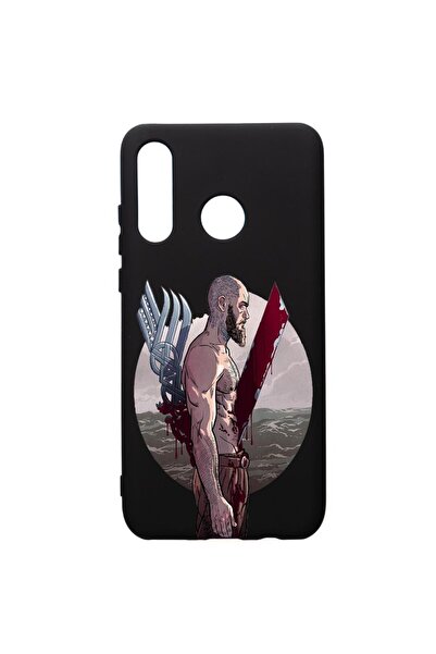 bestcase Husa de protectie Huawei P30 Lite, Vikings Ragnar Lothbrok, silicon,...