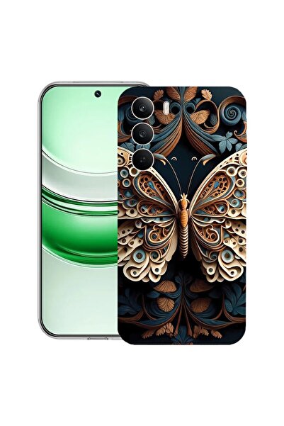 bestcase Διαφανής Θήκη Σιλικόνης για Realme C71, Πεταλούδα Ομορφιάς, 2041144 ...