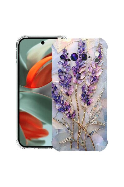 bestcase ¬Æ Husa Anti Shock Compatibila cu Google Pixel 10 Pro XL, Floral - G...