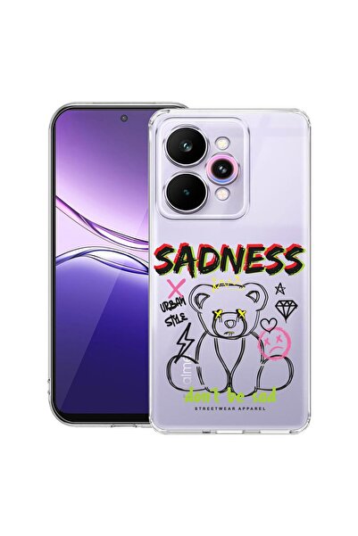 bestcase ¬Æ Husa Clear Slim Silicon Compatibila cu Realme 15 / 15 Pro, Teddy ...