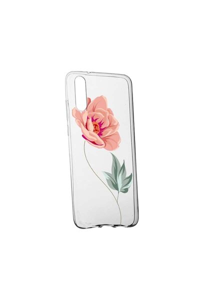 bestcase Силиконов калъф, Прозрачен, Тънък, Розов, 127, Huawei P20