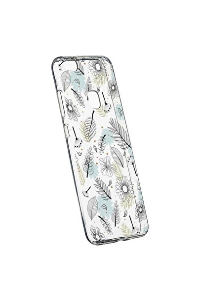 bestcase Husa Silicon, Transparent, Slim, Flori, Huawei P10 LITE