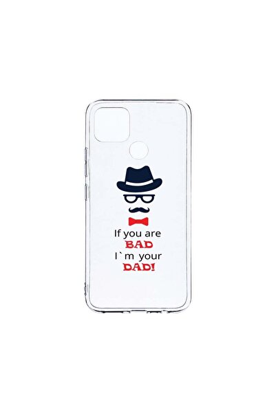 bestcase Διαφανής Θήκη Σιλικόνης 2MM, Συμβατή με Realme C12 / C25s, Bad Dad, ...
