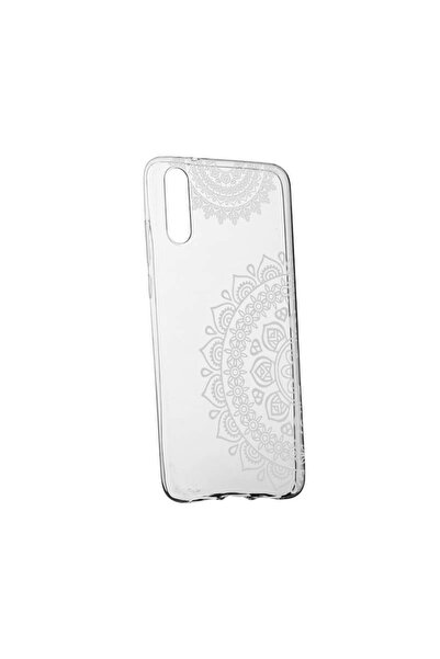 bestcase Husa Silicon, Transparent, Slim, Non-Figurative Alb, Huawei P20