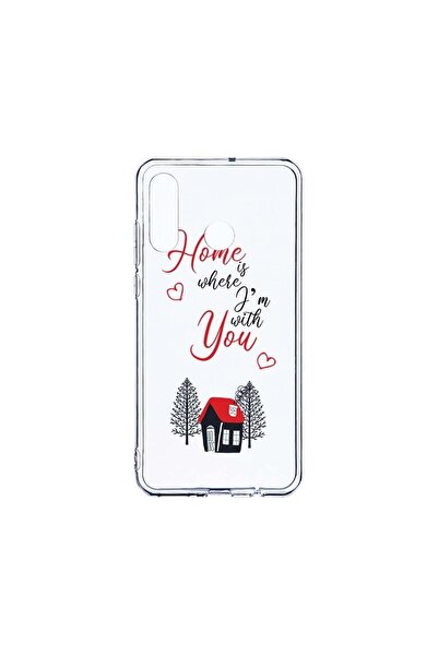 bestcase Διαφανής Θήκη Σιλικόνης 2MM, Συμβατή με Huawei P30 Lite, Home Is Whe...