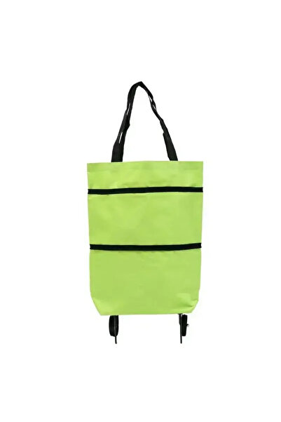 choice2 green Foldable Wheeled Shopping Cart Lightweight Portable Grocery Bag...