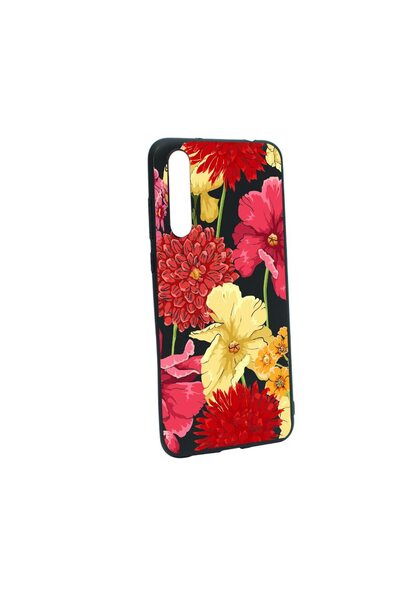 bestcase Husa Silicon Flowers Red Yellow, compatibila cu OnePlus Nord CE 5G, ...