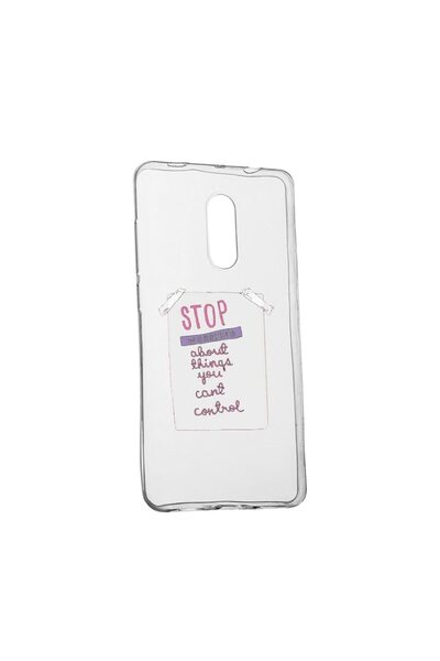 bestcase Husa Silicon Stop Worrying, Compatibila cu Nokia 2.4, rezistenta la ...