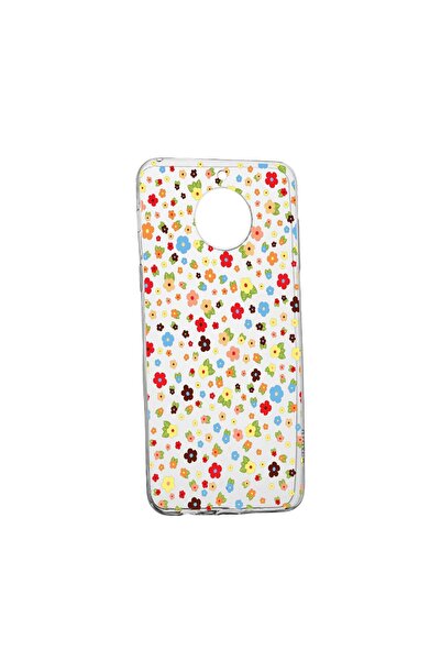 bestcase Husa Silicon Compatibila Cu Nokia C30, Happy Little Flowers, reziste...