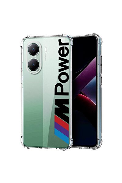 bestcase Съвместим калъф за Poco X7 Pro 5G, Удароустойчив 1.5ММ, BMW M Power,...