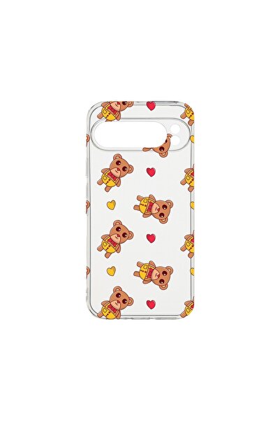 bestcase Husă transparentă din silicon de 2MM, compatibilă cu Google Pixel 9 ...