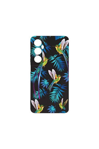 bestcase ¬Æ Husa Slim SIlicon 0.8MM, Compatibila Cu Realme C65, Wild Tropical...