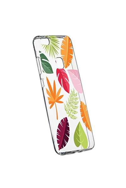 bestcase Husa Silicon, Transparent, Slim, Toamna, Frunze, 151, Huawei P10 LITE