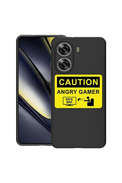 bestcase ¬Æ Husa pentru Poco X7 Pro 5G, Angry Gamer, Slim Silicon 0.8MM, Anti...