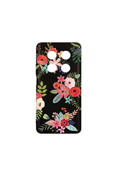 bestcase Λεπτή Θήκη Σιλικόνης 0.8MM, Συμβατή με Huawei Nova 12i, Λουλούδια, Π...