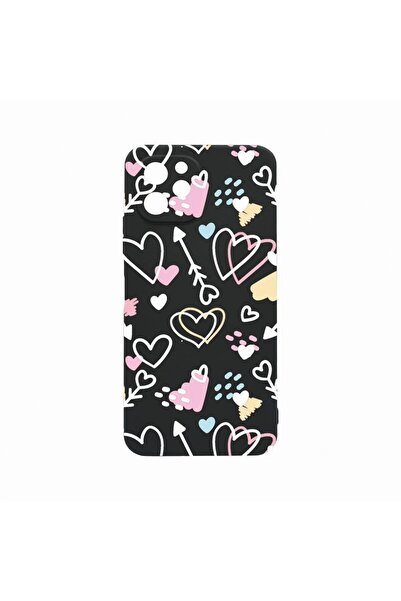 bestcase Θήκη, Συμβατή με Huawei nova Y61, Σχέδιο με σύμβολα αγάπης, Ανθεκτικ...