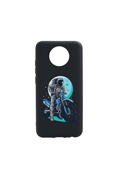 bestcase Husa Silicon Compatibila cu Nokia C20, Astronaut Biker, rezistenta l...