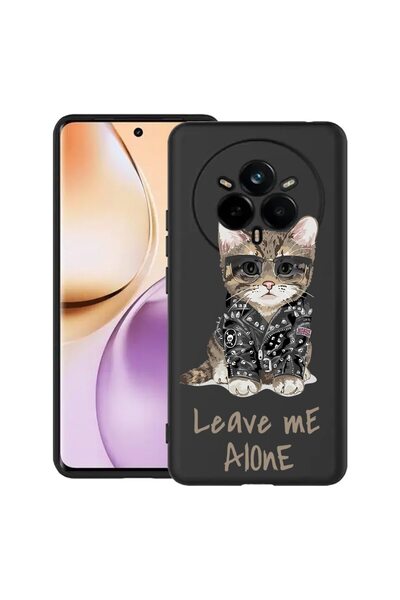 bestcase Husă pentru Realme 14 Pro Plus 5G, Leave Me Alone Cat, Silicon subți...