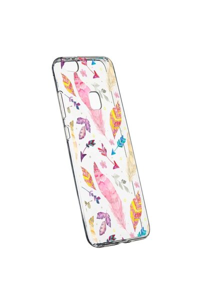 bestcase Θήκη σιλικόνης, Διαφανής, Λεπτή, Χαρούμενα Φτερά, Huawei P10 LITE