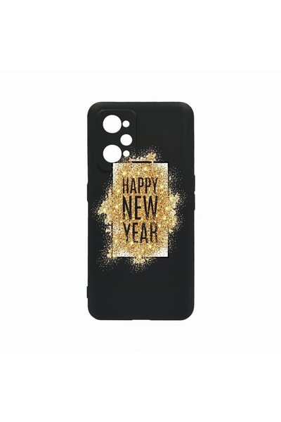 bestcase Husa Silicon, Compatibila Cu Realme GT Neo 3T, Happy New Year, Rezis...