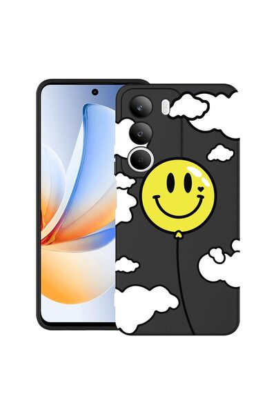 bestcase Θήκη για Realme C71 με σχέδιο μπαλονιού και smiley, TPU Ματ Εξαιρετι...