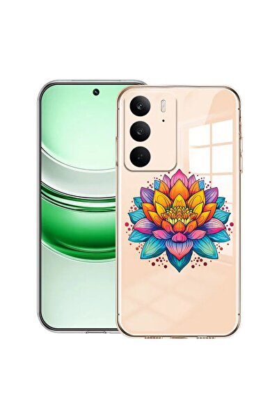 bestcase Husă transparentă din silicon pentru Realme C71, Dream Colors Flower...