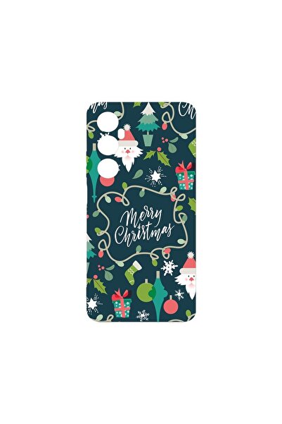 bestcase ¬Æ Husa Slim SIlicon 0.8MM, Compatibila Cu Realme C65, Merry Christm...