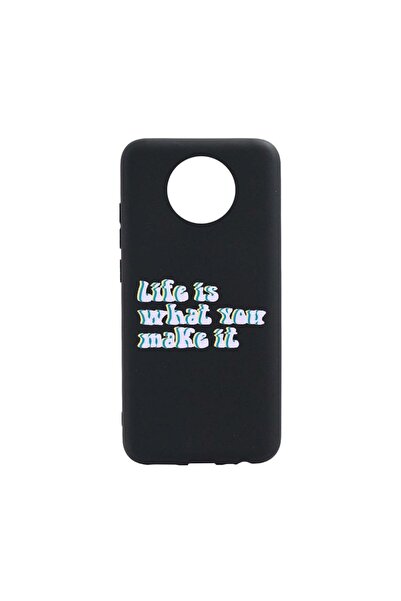bestcase Θήκη σιλικόνης συμβατή με Nokia C30, Η ζωή είναι αυτό που τη δημιουρ...