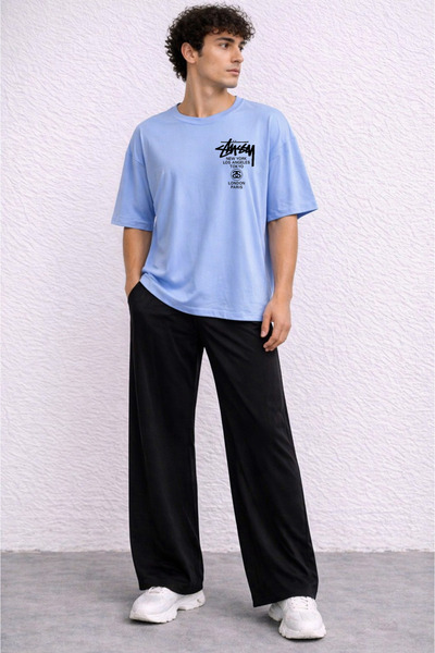 ZAVIXO Men's 2-Piece Set T-Shirt and Pants Modern Look