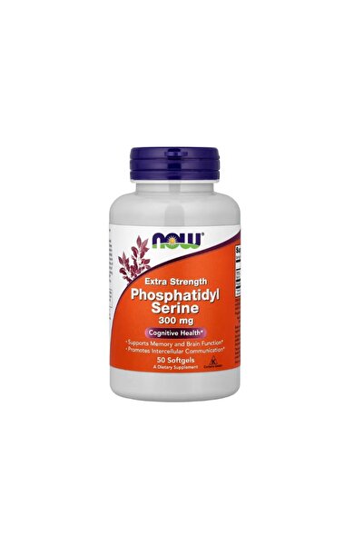 Now Foods Fosfatidil Serină 300mg Extra Puternic 50 capsule moi