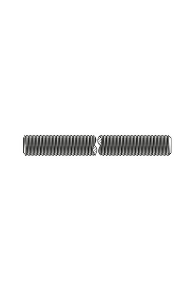 Rocast Tija Filetata 1m 975 Plastic-M10