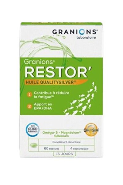 Granions Supliment alimentar cu Omega 3, Magneziu si Seleniu, Restor', Granio...
