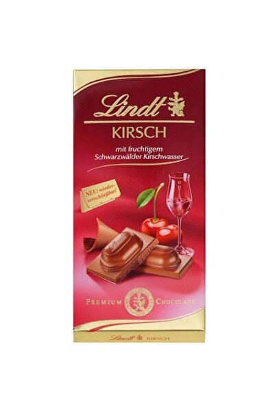 Lindt Ciocolată cu lapte cu lichior de cireșe 100 g