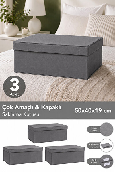 Meleni Home 3-dijelni set za organizaciju i skladištenje - Višenamenska kutij...