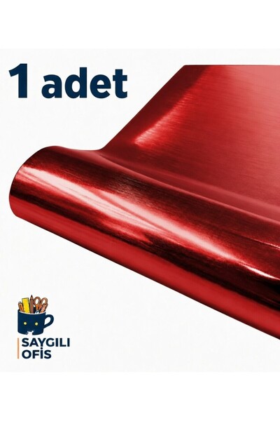 SaygılıOfis Metalik Aynalı Fon Kartonu. 50x70 Ebat. 250 Gr ( 1 ADET )